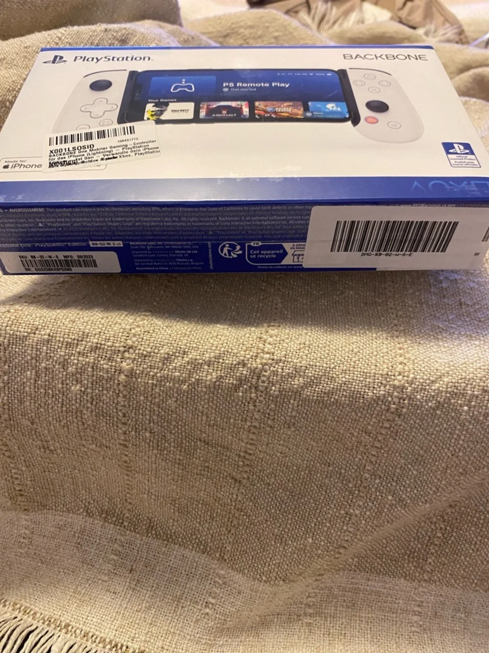 Sony PlayStation Backbone Mobile Controller - White
